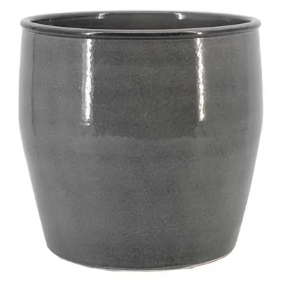 Pot colori d21h21cm antraciet Pot colori d21h21cm antraciet