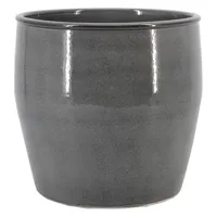 Pot colori d21h21cm antraciet