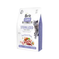 Brit 8595602540785 droogvoer voor kat 7 kg Volwassen Eend, Turkije - thumbnail