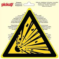 Pictogram driehoek 20 cm - Pickup Pictogram driehoek 20 cm - Pickup