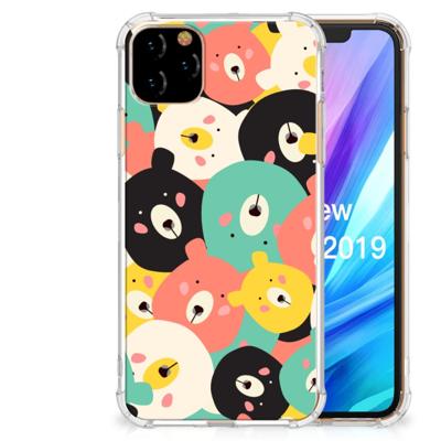 Apple iPhone 11 Pro Max Stevig | Bumper Hoesje | Bears Apple iPhone 11 Pro Max Stevig | Bumper Hoesje | Bears