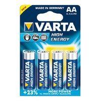 Varta aa/lr06 penlite alkaline per 4 stuks op kaart