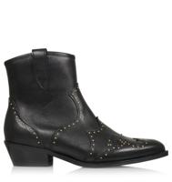 DWRS label - Lyon studs westernboots Leer Dames