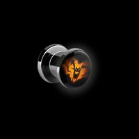 LED Tunnel met Halloween Design Chirurgisch staal 316L Tunnels & Plugs