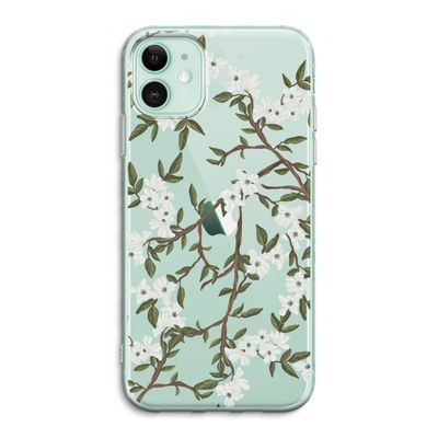 Blossoming spring: iPhone 11 Transparant Hoesje