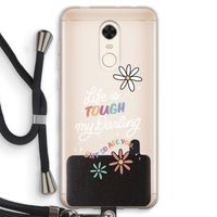 Tough Life: Xiaomi Redmi 5 Transparant Hoesje met koord