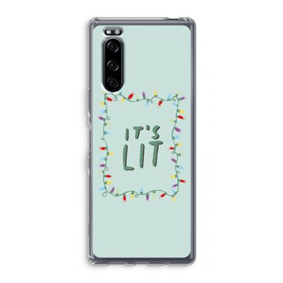 It's Lit: Sony Xperia 5 Transparant Hoesje