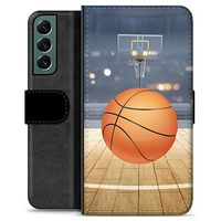 Samsung Galaxy S22+ 5G Premium Portemonnee Hoesje - Basketbal - thumbnail