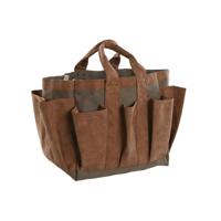 Gereedschapshouders Home ESPRIT Handtas Tuin Bruin 47 x 18 x 27 cm