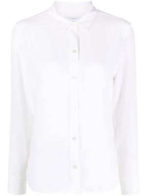 Equipment chemise Leema en soie à manches longues - Blanc