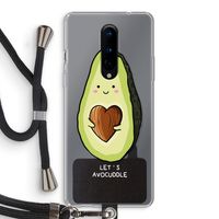 Avocuddle: OnePlus 8 Transparant Hoesje met koord