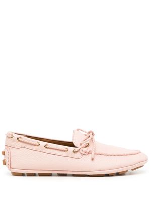 Bally mocassins en cuir - Rose