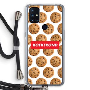 Koekerond: OnePlus Nord N10 5G Transparant Hoesje met koord