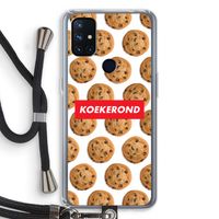 Koekerond: OnePlus Nord N10 5G Transparant Hoesje met koord