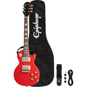 Epiphone Power Players Les Paul Lava Red 7/8 elektrische gitaar met gigbag, strap, kabel en plectrums
