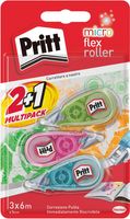 Pritt micro correctieroller, 2 + 1 gratis, op blister - thumbnail