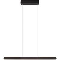 LED Hanglamp 28W Mat Zwart - Dimbaar & Kleur Aanpasbaar