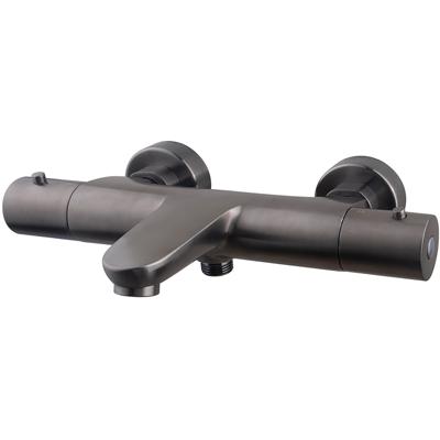 Wiesbaden Caral Thermostatische Badmengkraan Gunmetal - Veilig & Stijlvol