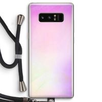 Flow mist pastel: Samsung Galaxy Note 8 Transparant Hoesje met koord