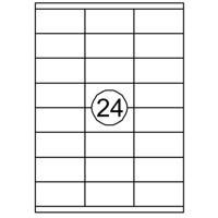 Etiket Quantore 70x35mm 2400stuks