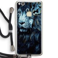 Darkness Lion: Huawei Ascend P10 Lite Transparant Hoesje met koord