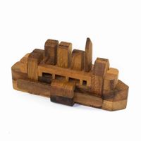 Houten Puzzel Schip