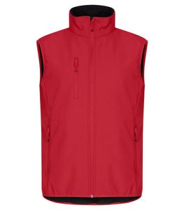 Clique 0200911 Classic Softshell Vest - Rood - XL