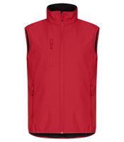 Clique 0200911 Classic Softshell Vest - Rood - XL