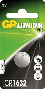GP CR1632 Knoopcel Lithium