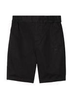 Burberry Kids short de bain brodé - Noir