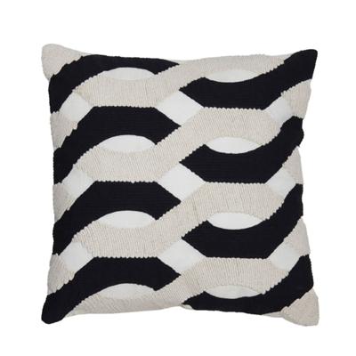 Kussen Bendigo Beige goud zwart 45x45cm