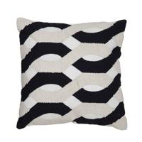 Kussen Bendigo Beige goud zwart 45x45cm