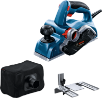 Bosch Blauw GHO 20-82 Schaafmachine | Incl. Parallelgeleider en Stofzak - 06015A9100