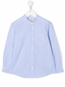 Woolrich Kids chemise à rayures - Bleu