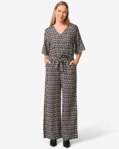HEMA Dames Overslagjumpsuit Iggy Zand (zand)