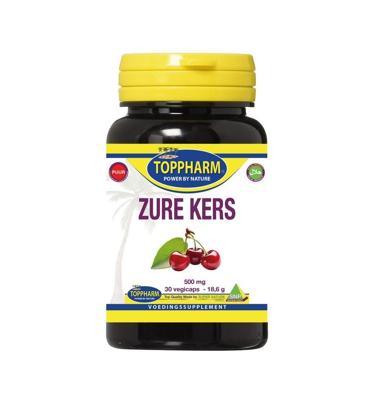 Zure kers 500mg puur