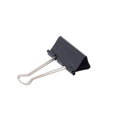 Papierklem MAUL 213 foldback 50mm zwart 12 stuks