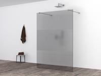 Glasplaat Wiesbaden Slim | 140x200 cm | Nano | Rook- met melkglas