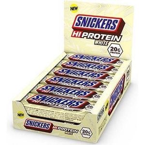 Snickers Hi Protein White Bar 12repen White Chocolate