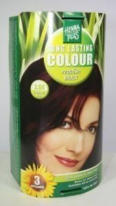 Long lasting colour 2.66 reddish black