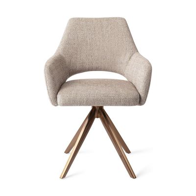 Jesper Home Yanai eetkamerstoel Biscuit Beach turn rose