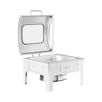 Chafing dish - GN 2/3 - Royal Catering - 5.3 L - 1 brandstofcel - kijkvenster