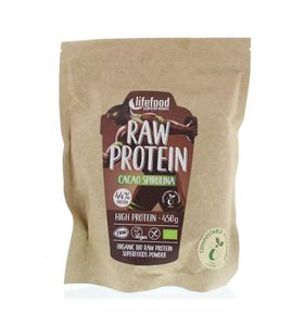 Protein poeder cacao spirulina raw bio