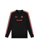 Sport Academy Sweater Black Neon red - thumbnail