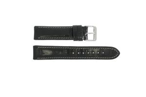 Horlogeband Universeel 61324.10.18 Leder Zwart 18mm