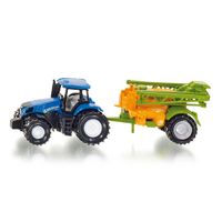 Siku 1668 tractor met veldspuit