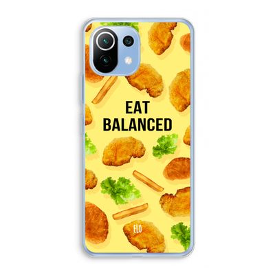 Eat Balanced: Xiaomi Mi 11 Lite Transparant Hoesje