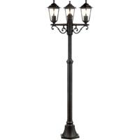 Carleen Outdoor Lamp 3L, Black, E27 Max 60W, bol niet inbegrepen
