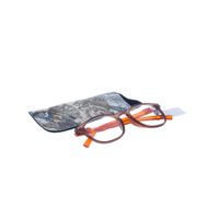 Pharmaglasses Leesbril Comp. +1.00 Brown/orange