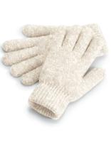 Beechfield CB387 Cosy Ribbed Cuff Gloves - Almond Marl - One Size
